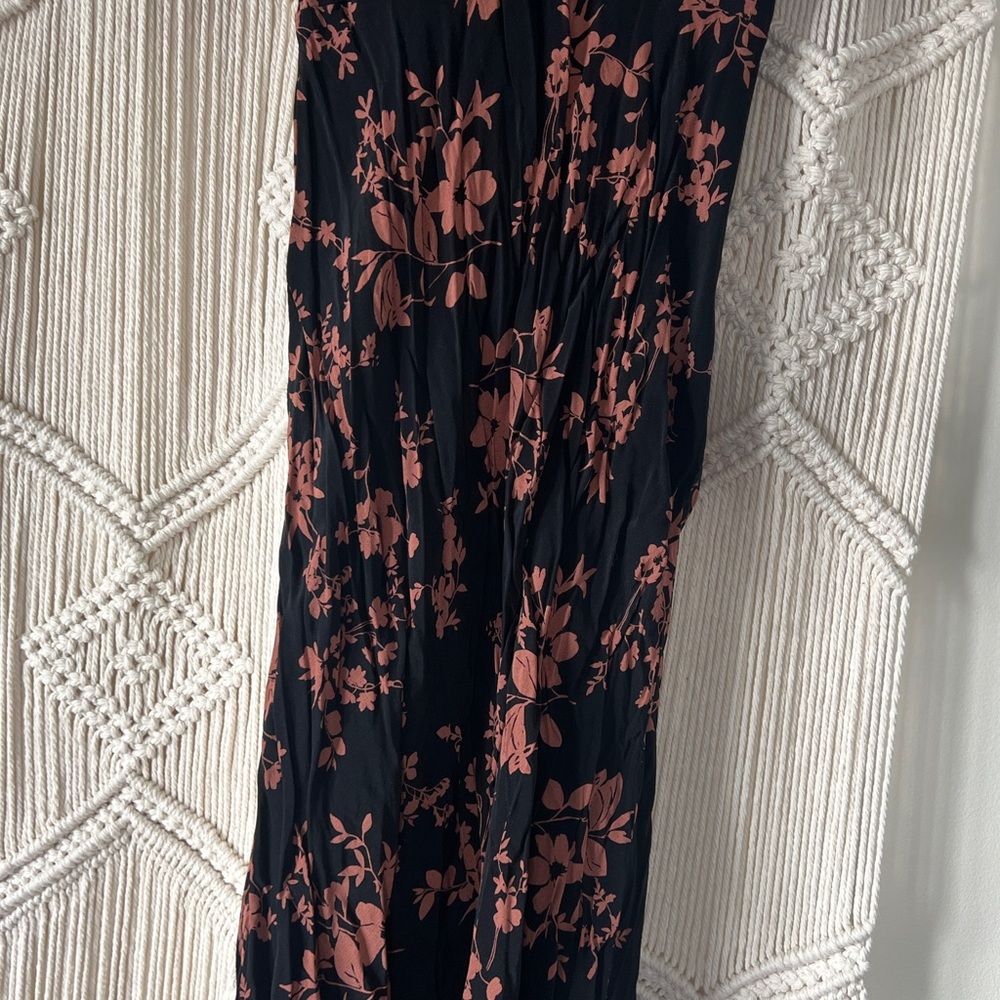 a new day Black Maxi Dress with Blush Floral Print - Picture 11 of 14